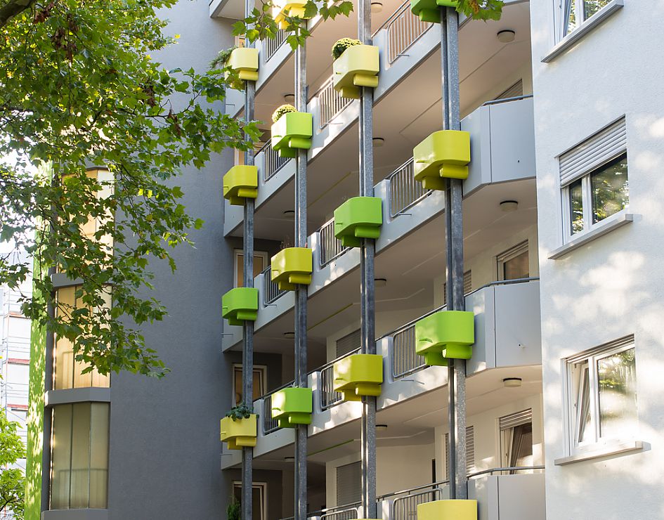 Detailansicht Bissierstraße 2 - 12, 18, 20