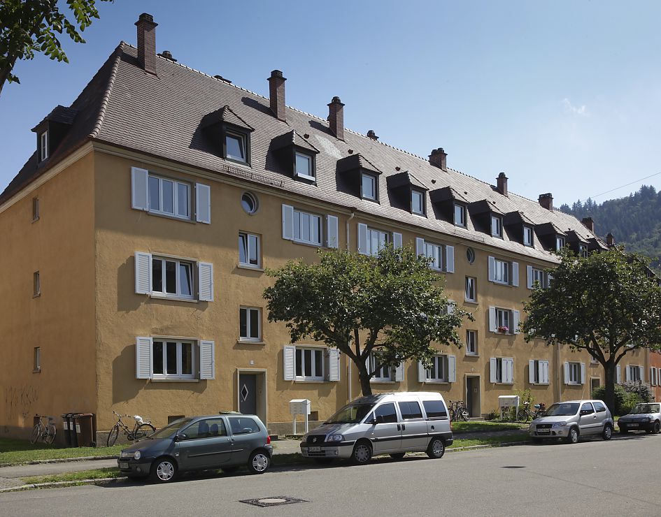 Detailansicht Quäkerstr 1, 3, 5, 7, 9